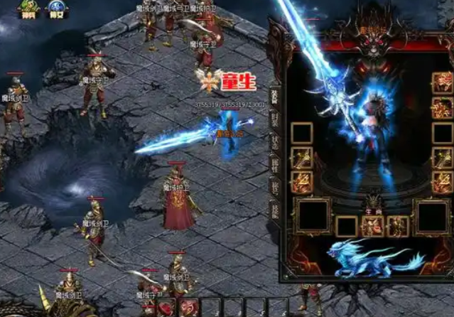 战役中跟随大部队进犯城门用道士的