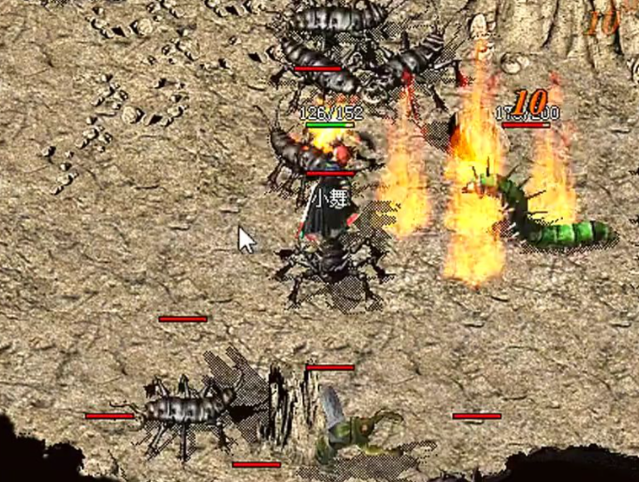 利用骷髅吸引怪物仇视本体远程施毒